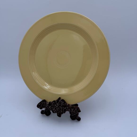 Vintage Fiesta Dinner Plates (2) Yellow 1987-2002 10.5" - Picture 3 of 8